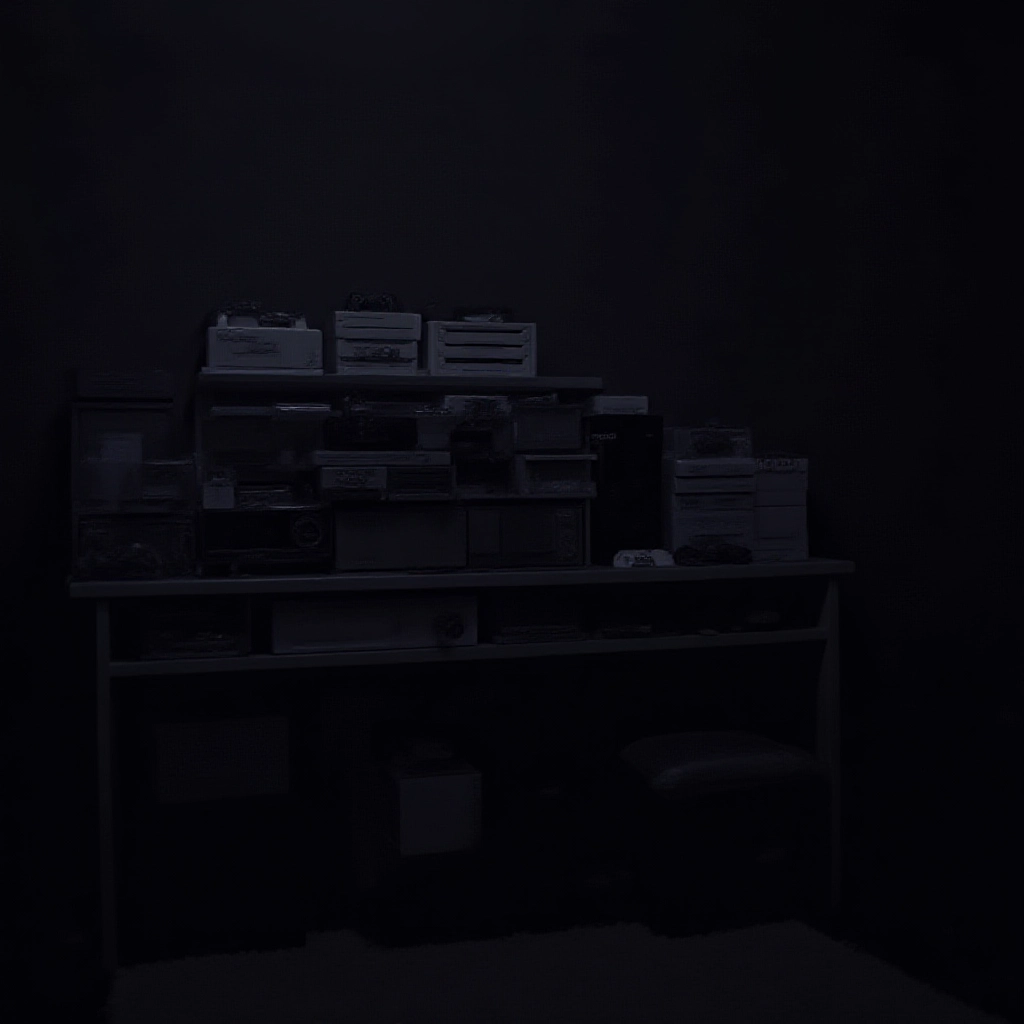 Um espaço dedicado para consoles de videogame, organizados e conectados.