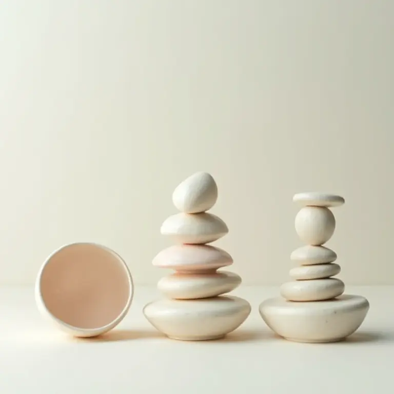 Imagem conceitual representando uma vida organizada e equilibrada.