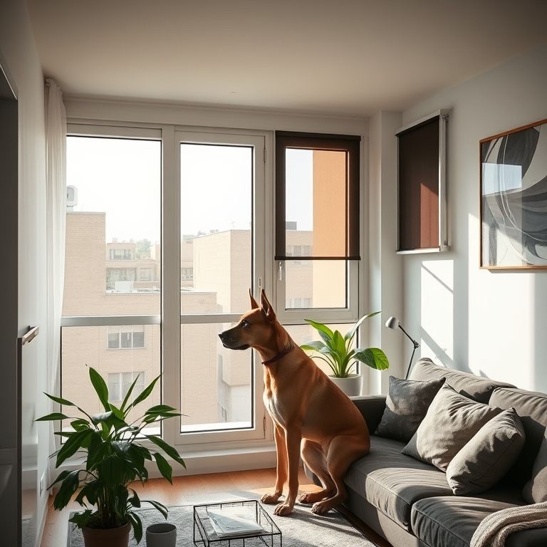 Instalação de telas de proteção para pets em janelas.
