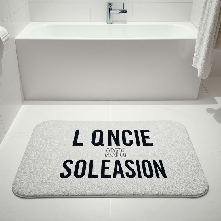 Tapete de banheiro personalizado com design único, transmitindo exclusividade e originalidade ao ambiente.