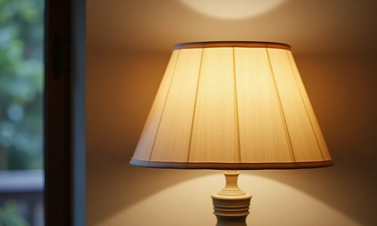 Abajur customizado com tecido, toque único na decoração.