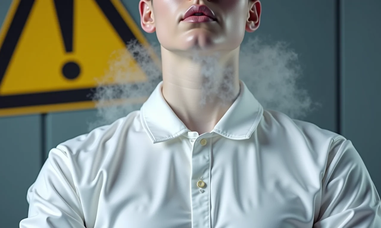 Água quente danificando roupas brancas.