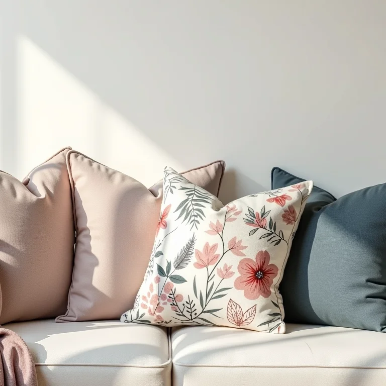 Almofadas com estampas