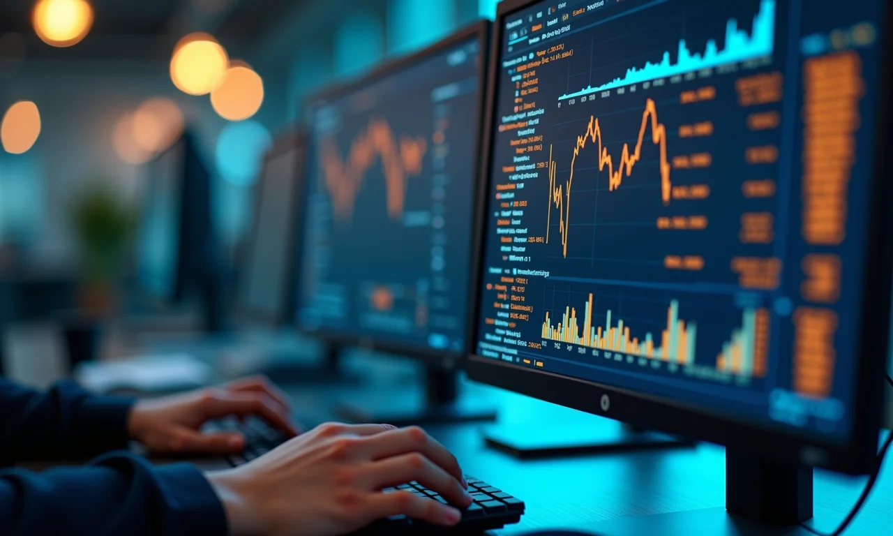 Atualizando os níveis de estoque em um sistema de computador.