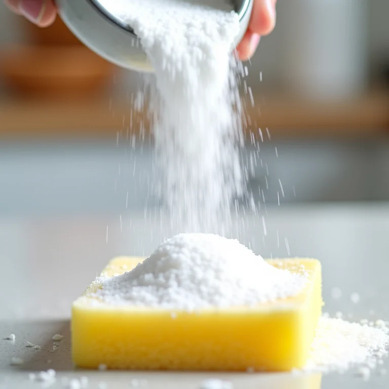 Bicarbonato de sódio para limpeza