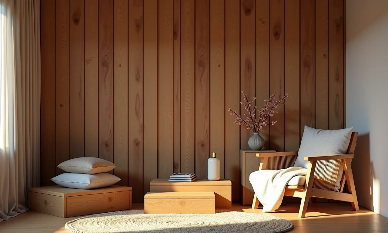 Blocos de cedro entre as roupas de verão, evitando o cheiro de guardado.