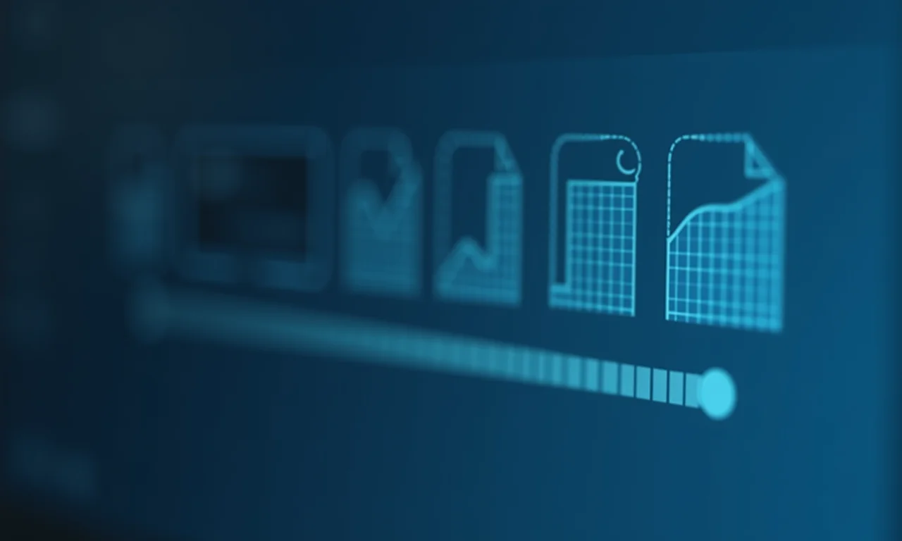 Buscando arquivos no computador com lupa.