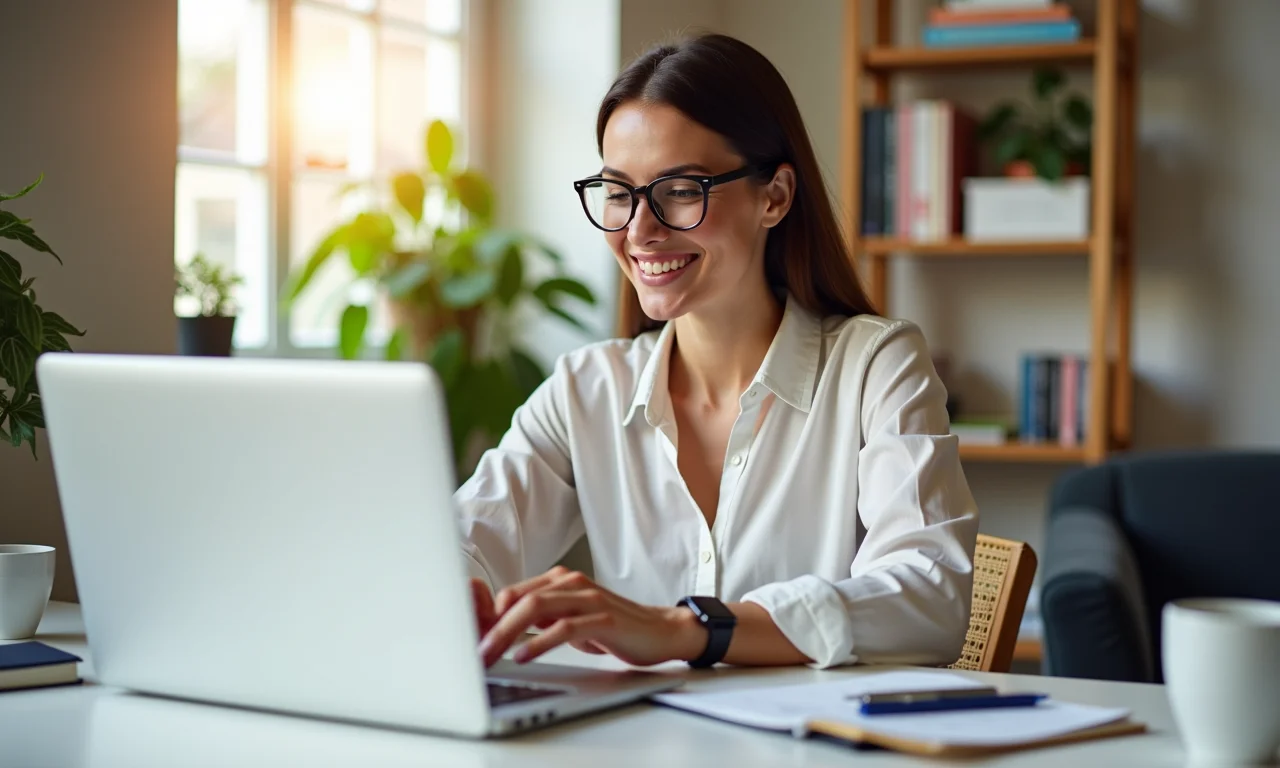 Cancelando assinaturas desnecessárias no laptop.