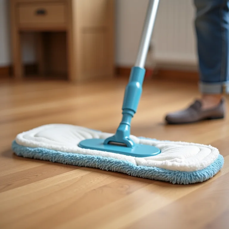 Cuidado redobrado ao limpar pisos de madeira com rodo mágico