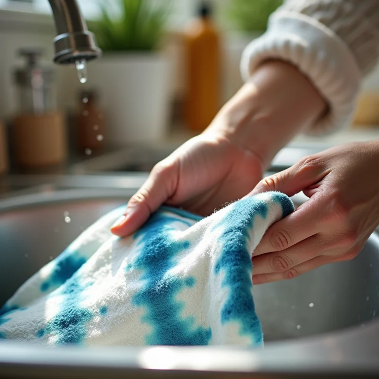 Cuidados e manutenção da toalha tie-dye