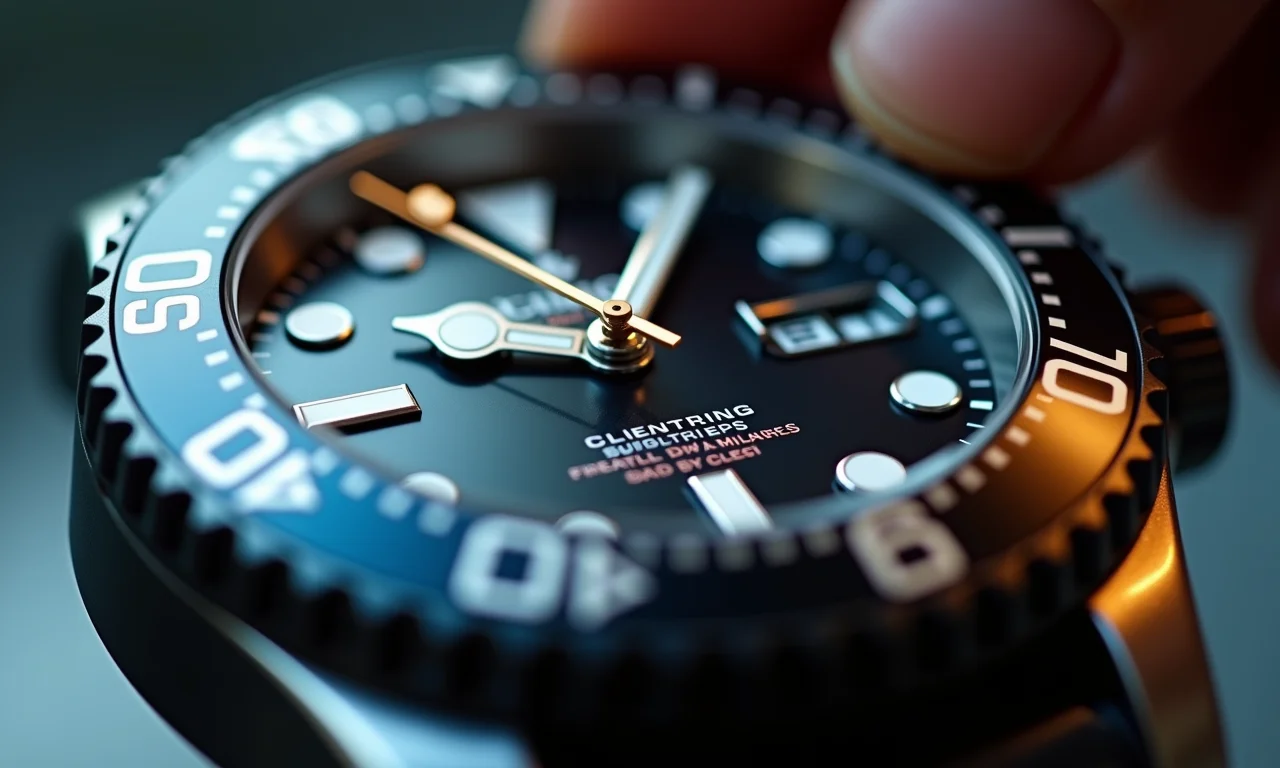 Cuidados especiais com relógios à prova d'água.