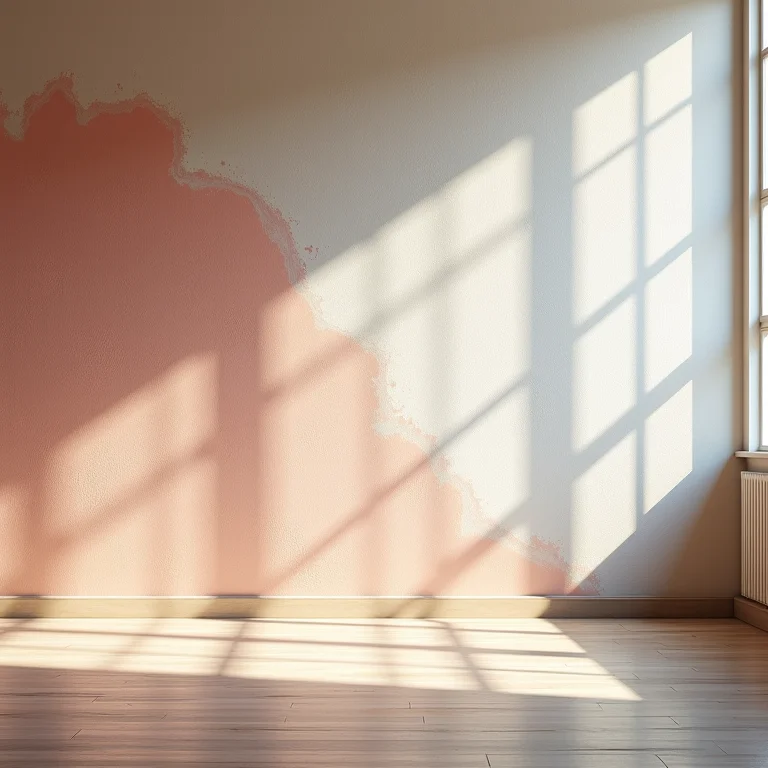 Diferentes técnicas de pintura em paredes texturizadas