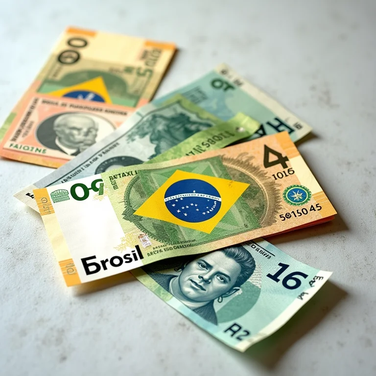 Dinheiro organizado para o orçamento do festival