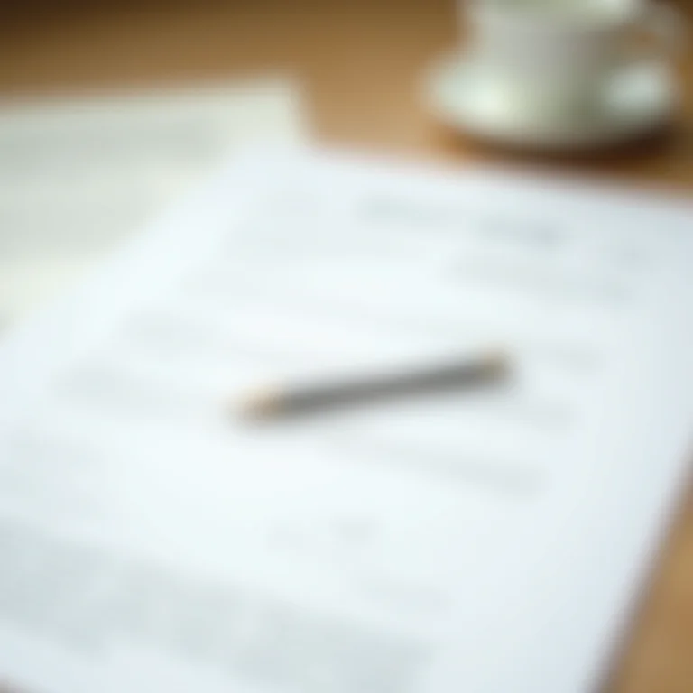 Documentos legais e contratos com uma caneta em cima