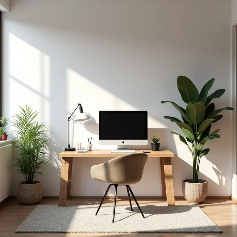 Escritório em casa com variedade de estilos de design