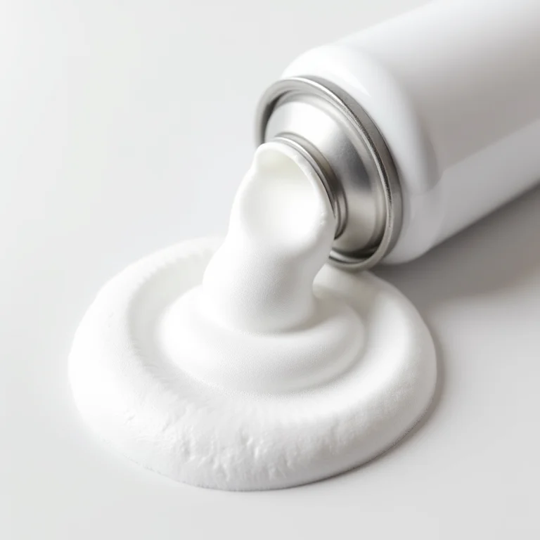 Espuma de barbear para tirar manchas de roupas