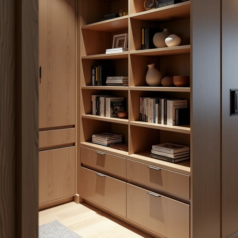 Estante dentro do armário: Otimização de Espaço