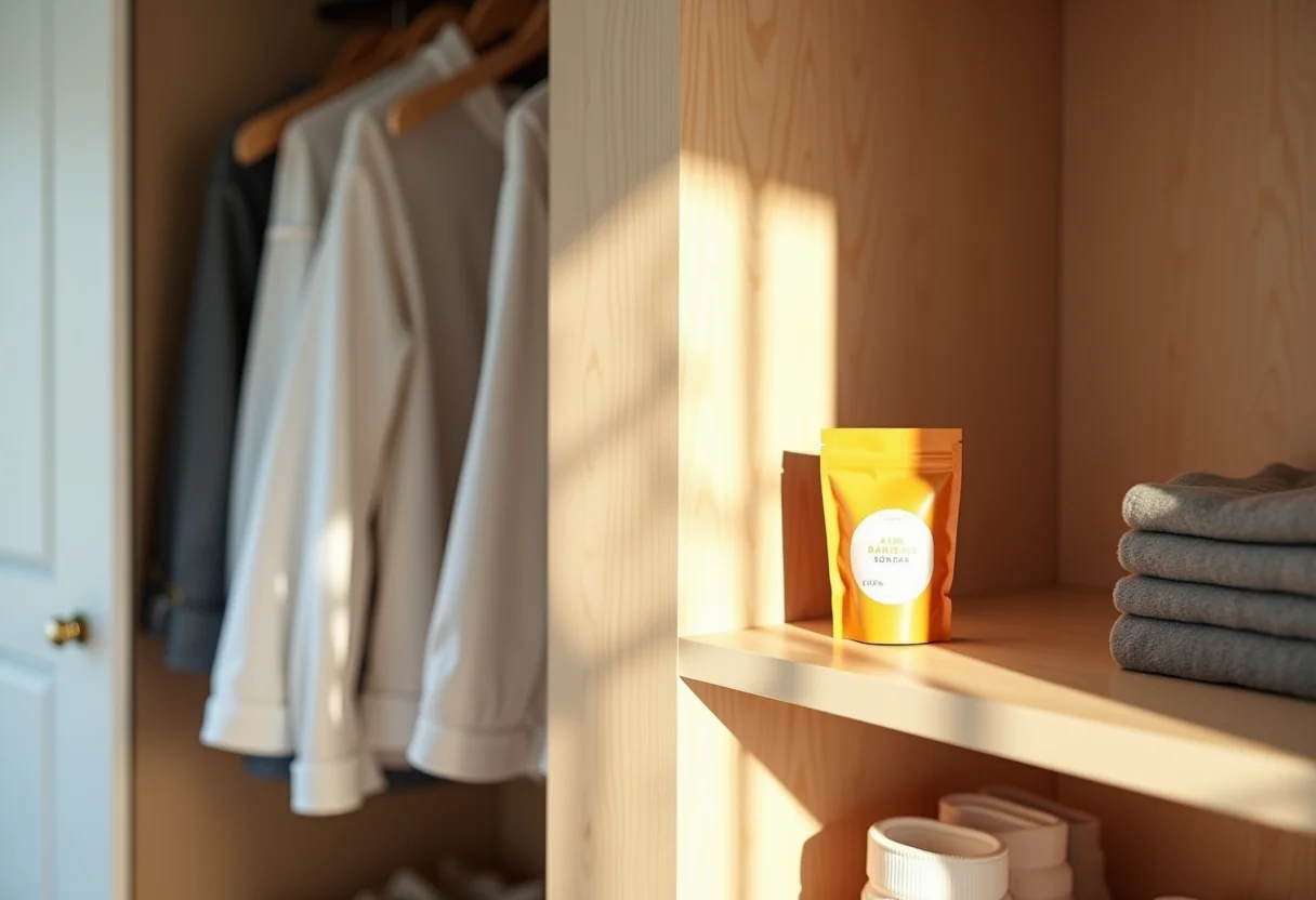 Guarda-roupa organizado com dicas para evitar umidade