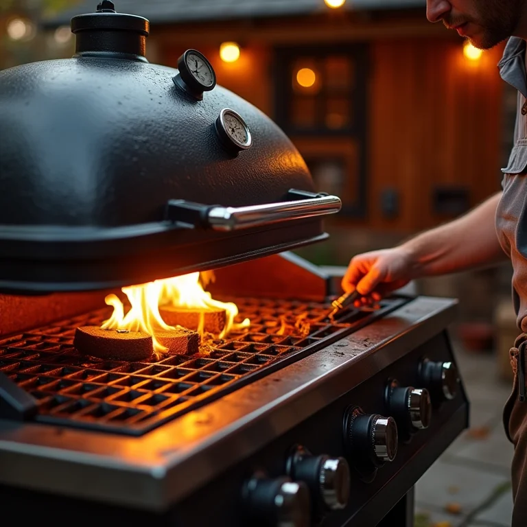 Inspeção de churrasqueira de tijolo para escolha da tinta ideal.