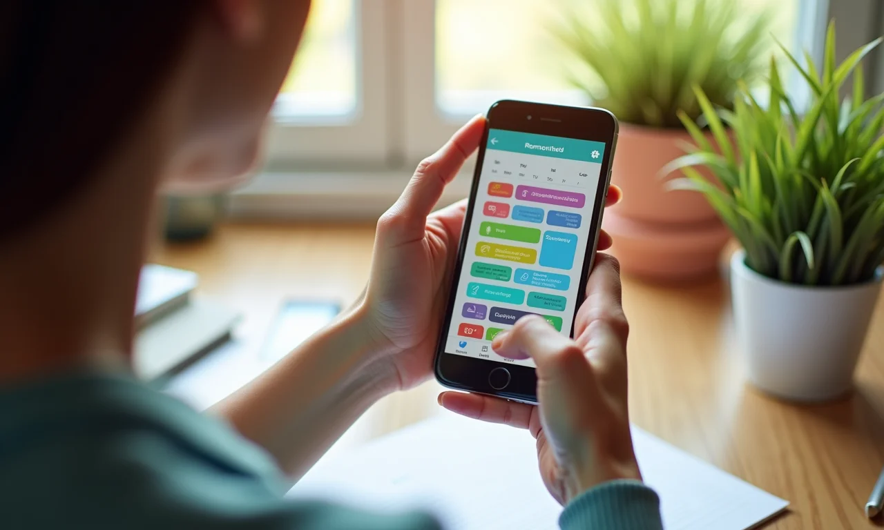 Lembrete no calendário do celular para fazer uma limpa nas fotos.