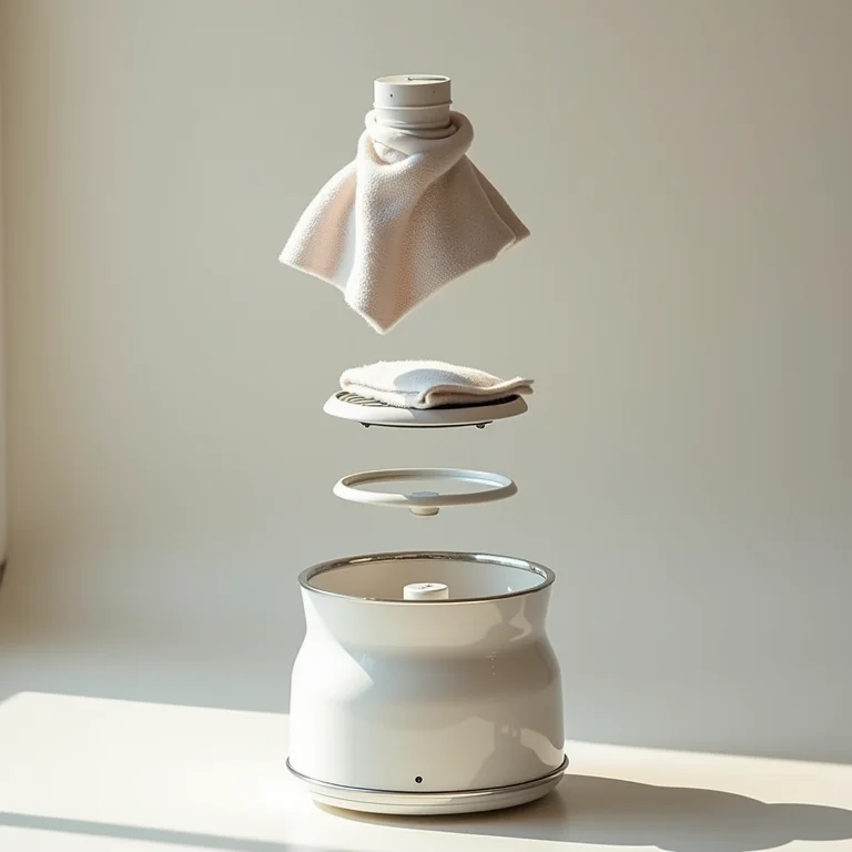 Limpeza do vaporizador de roupas