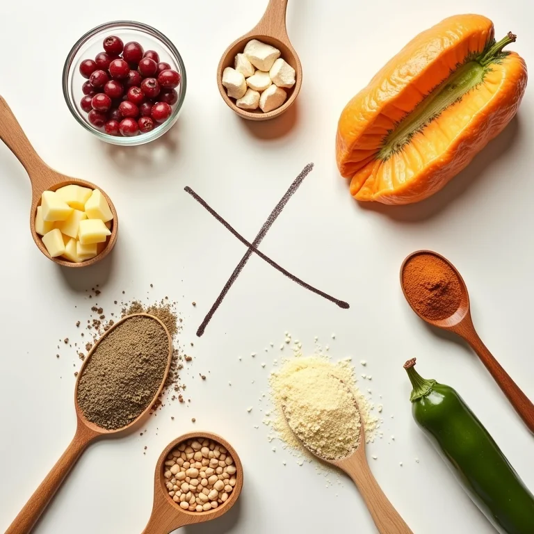 Lista de compras da despensa com itens riscados.