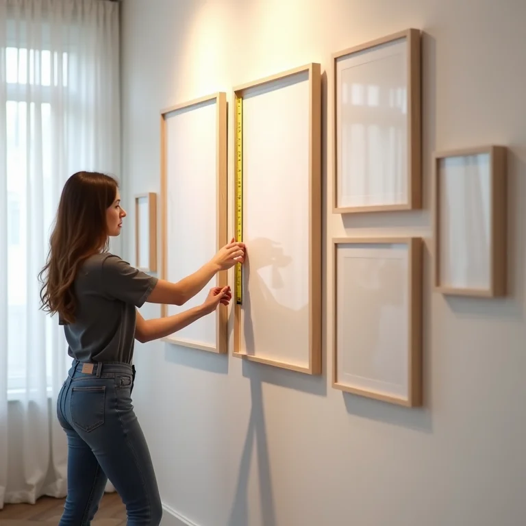 Medindo o espaçamento entre os quadros