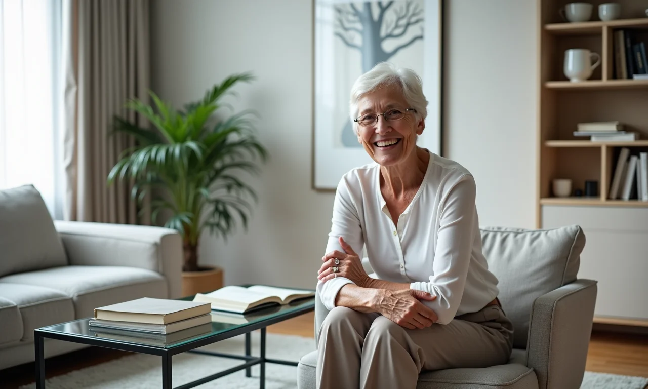 Mesa de vidro quadrada com design moderno.