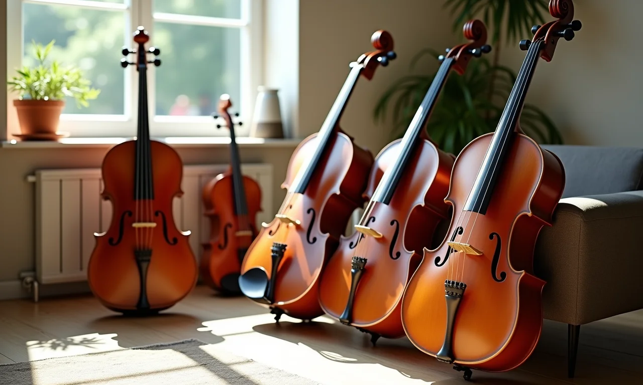 Móveis musicais transformando instrumentos em peças úteis e estilosas.