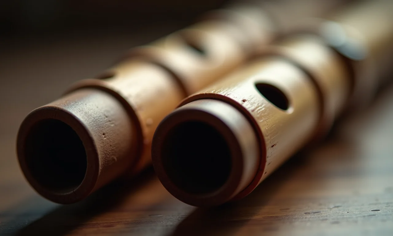 Não compartilhe a flauta doce.