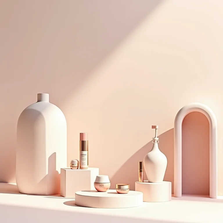 Nichos e prateleiras para organizar coleção de maquiagem