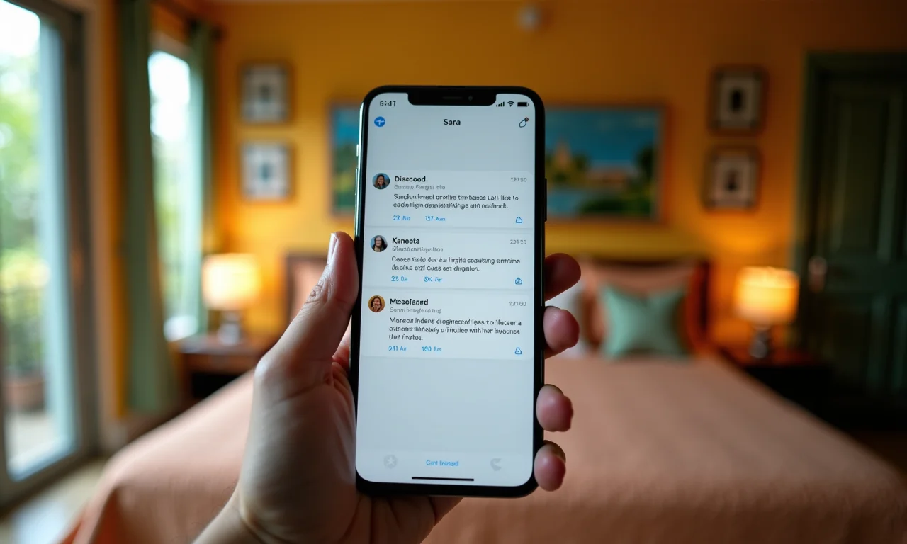 Notificações desativadas no smartphone.