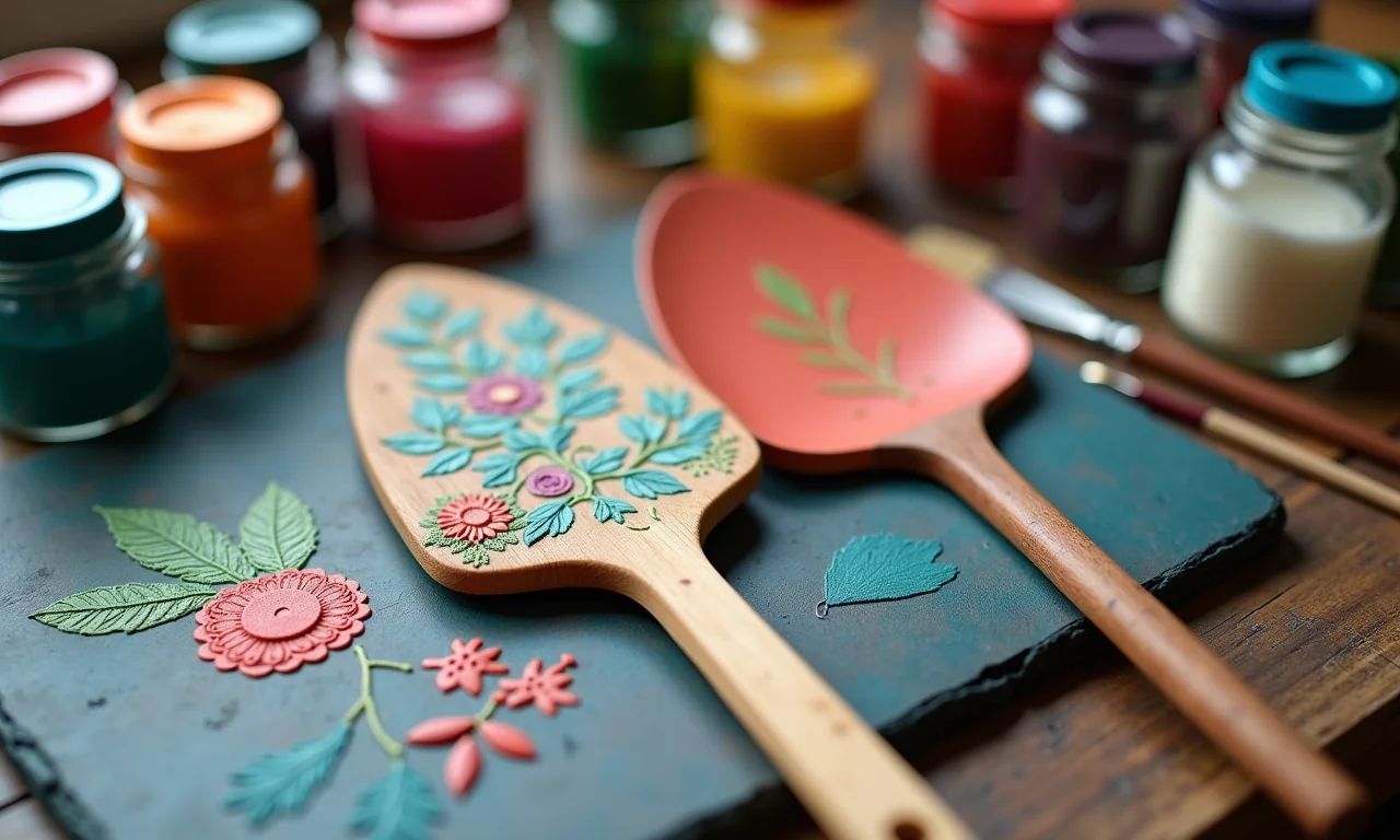 Onde comprar materiais para decoração com espátula?