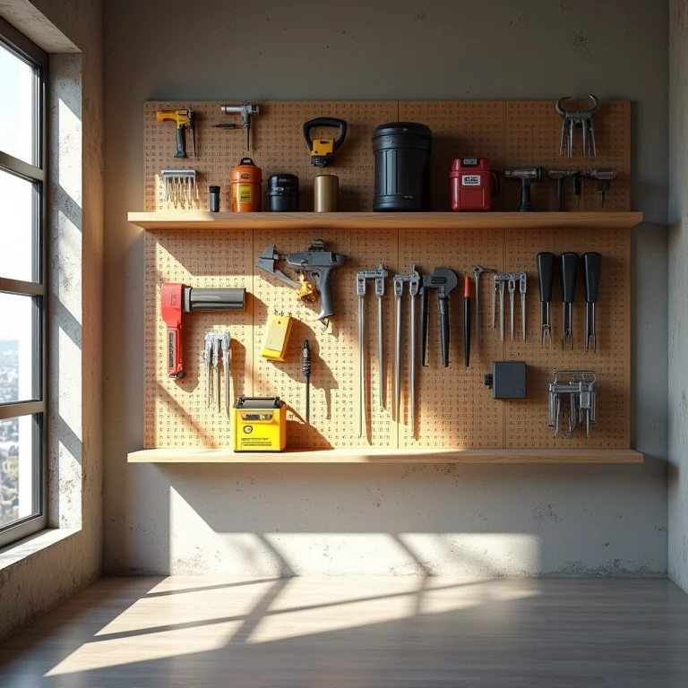 Otimização de espaço vertical com prateleiras e painéis