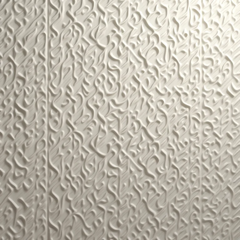 Papel de parede 3D desalinhado com padrões que não se encaixam.