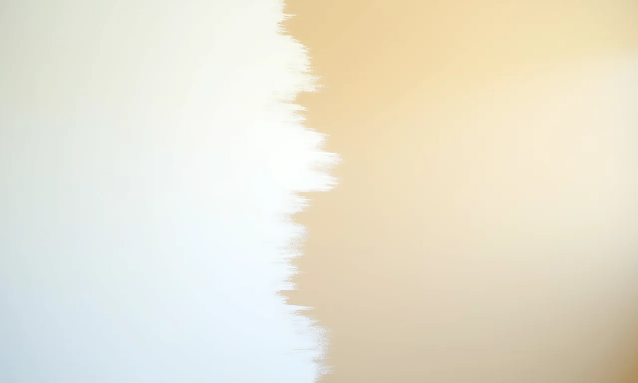 Parede com tinta lavável após limpeza da mancha.