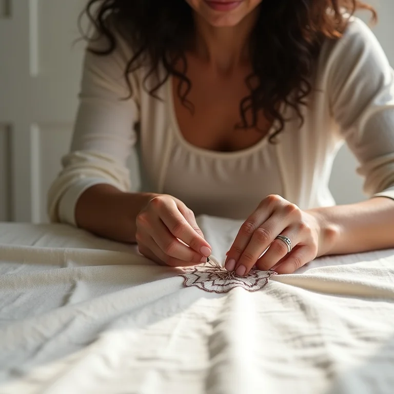 Personalizando sua toalha bordada