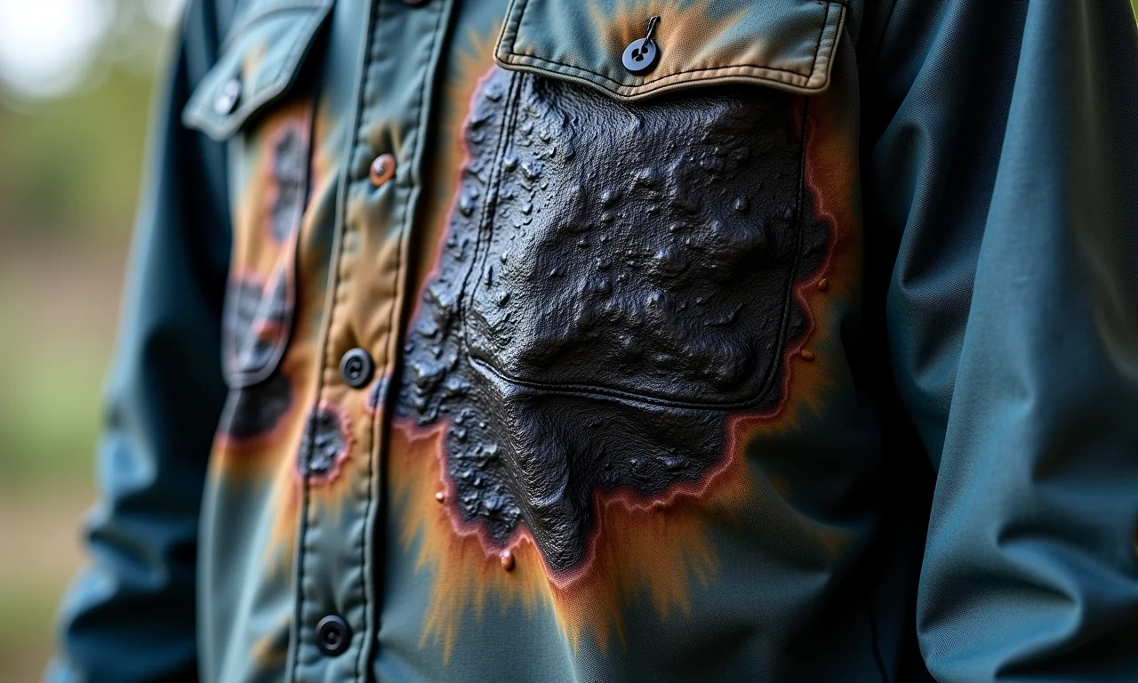 Piche seco sai da roupa?