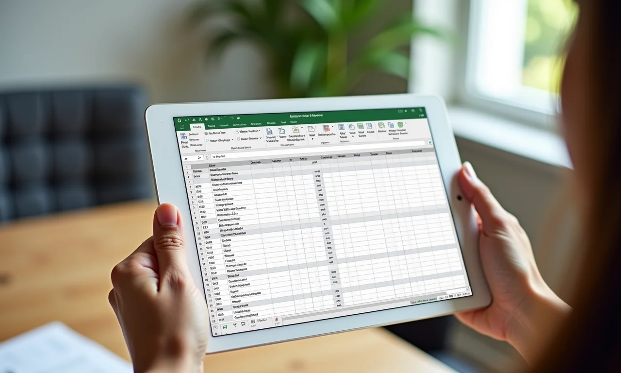 Planilha de orçamento e planejamento para decoração do hall de entrada.