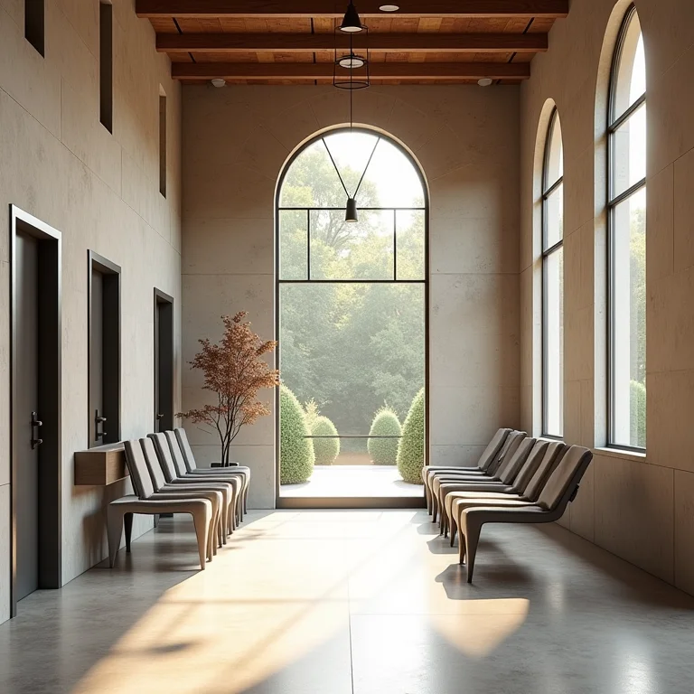 Planta baixa de evento com acessibilidade