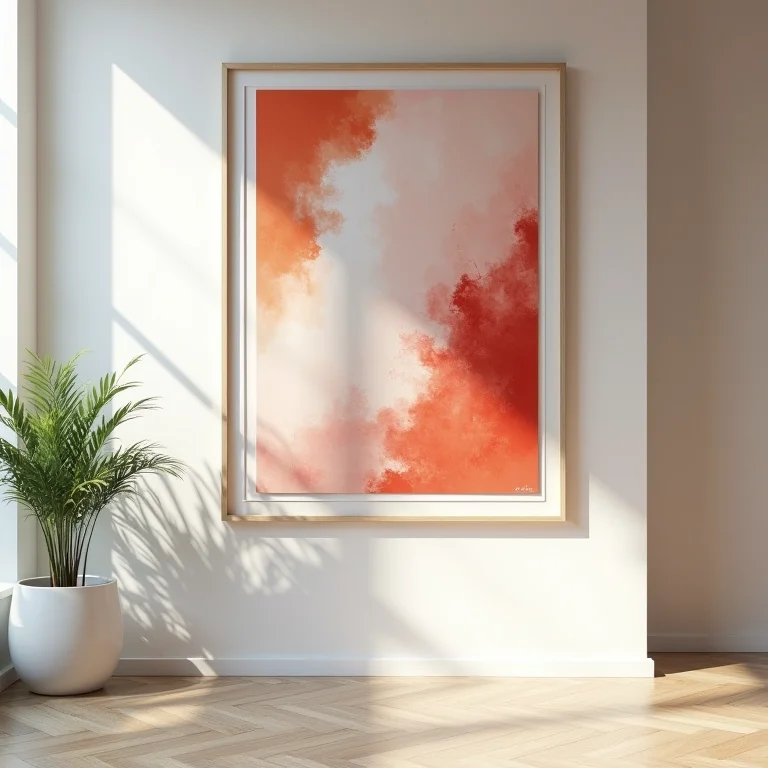 Ponto focal em uma gallery wall