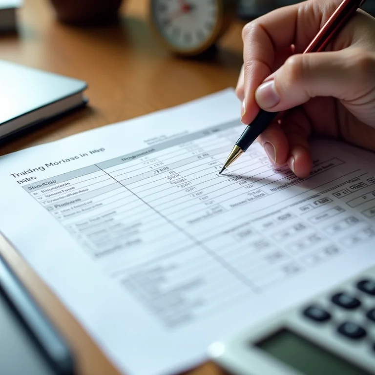 Preenchendo planilha de gastos de viagem