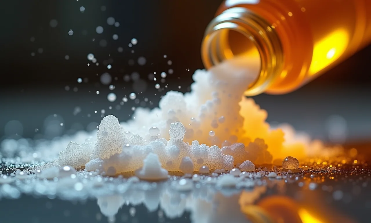 Reação do vinagre na sujeira do microondas, limpeza eficaz.