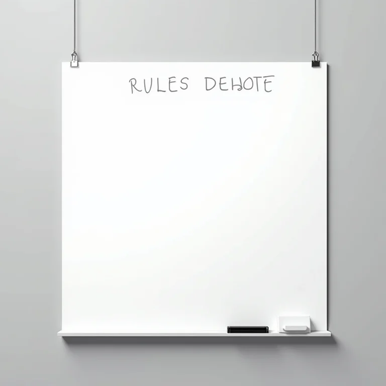 Regras claras e justas para um debate construtivo