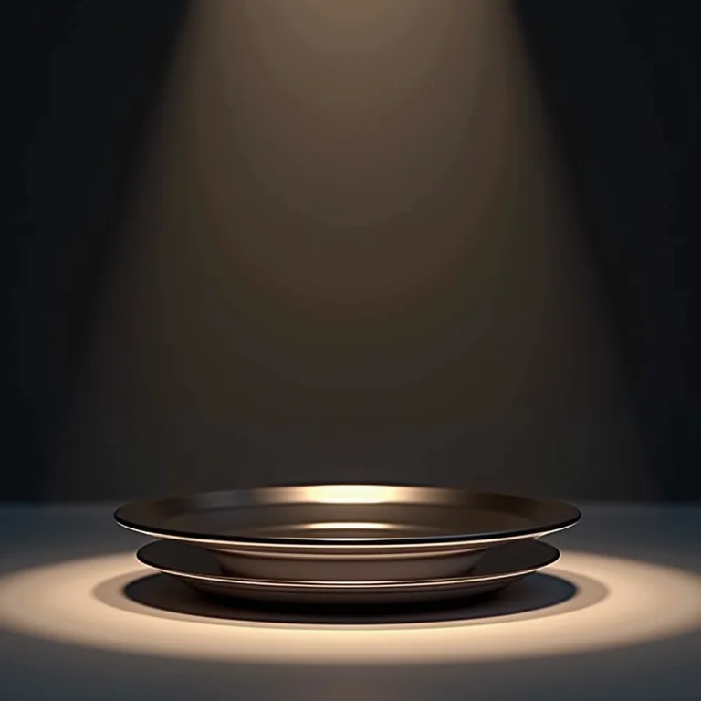 Remoção do prato giratório do micro-ondas.