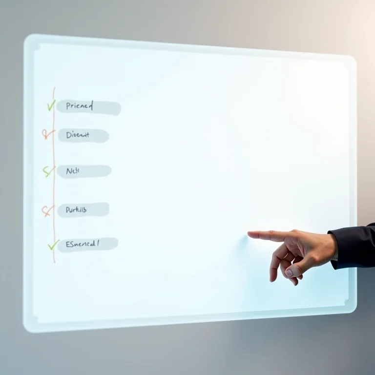 Resumo dos principais pontos de um debate.