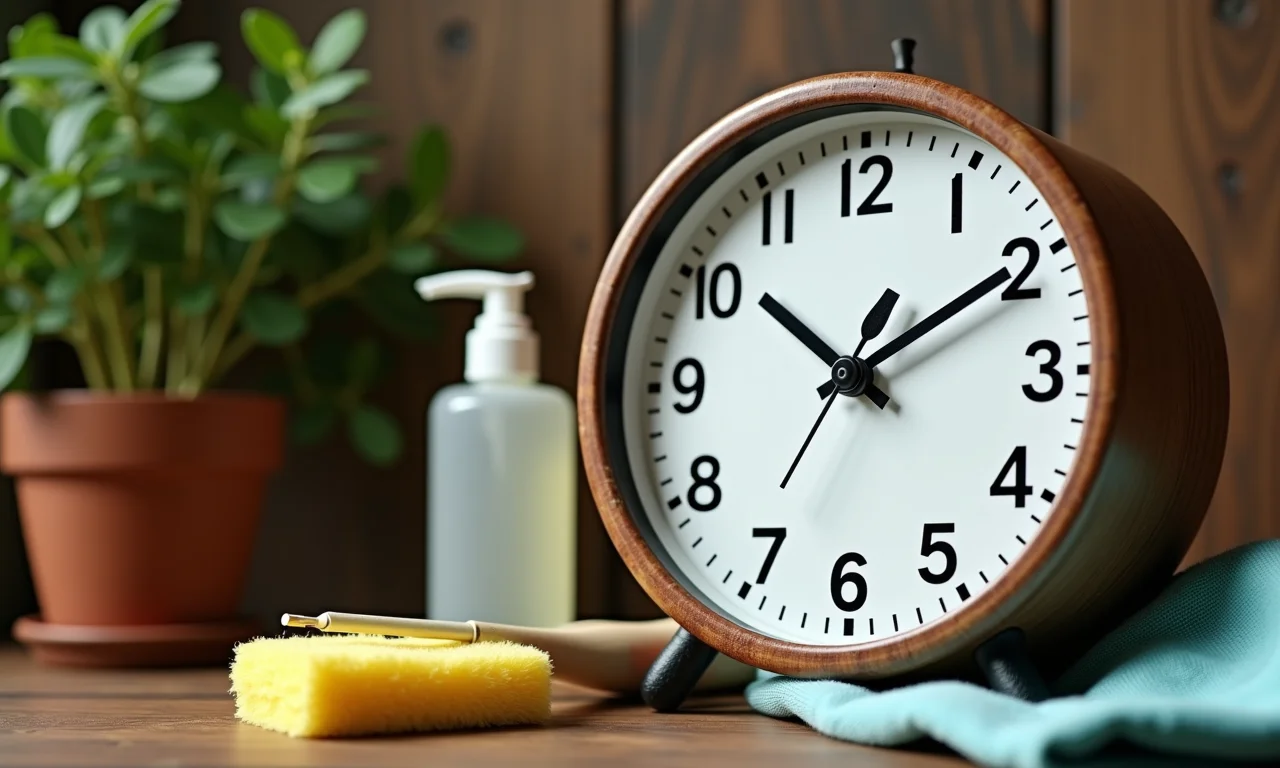 Tempo ideal para iniciar a limpeza pós obra.