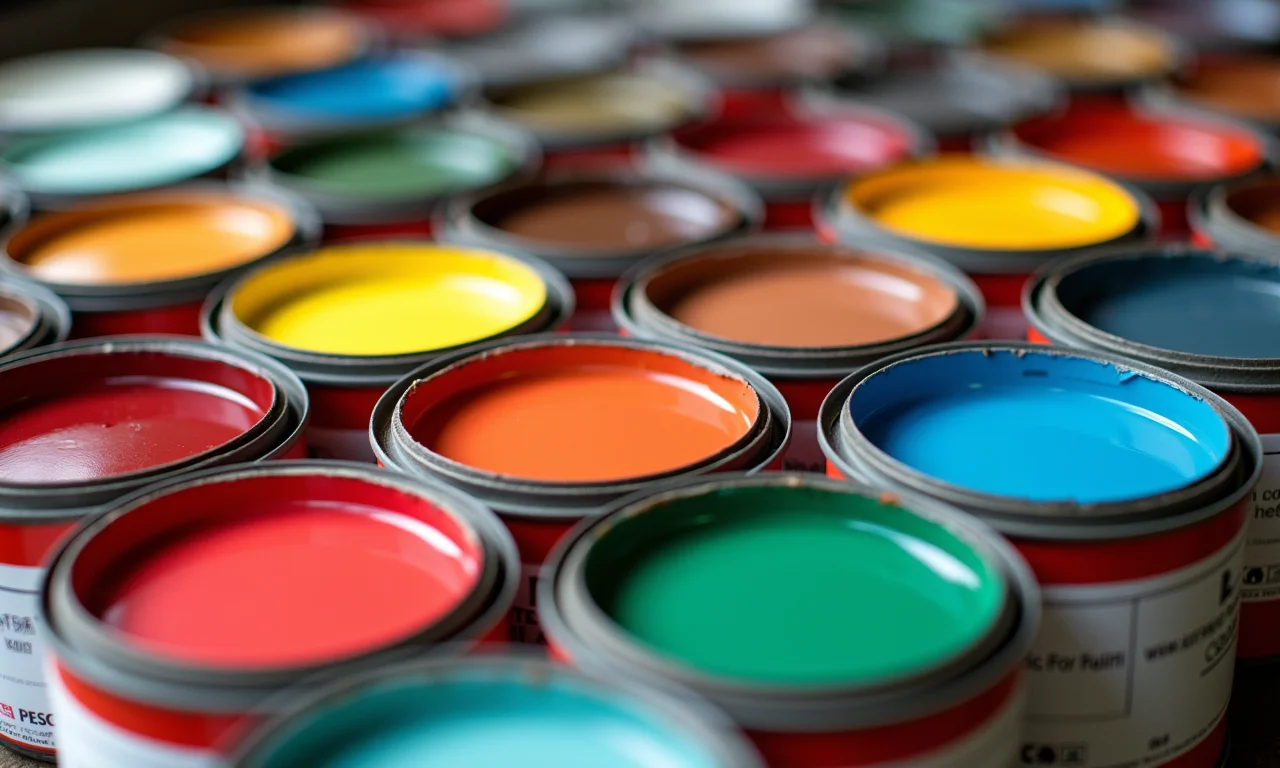 Tipos de tinta para pátina.