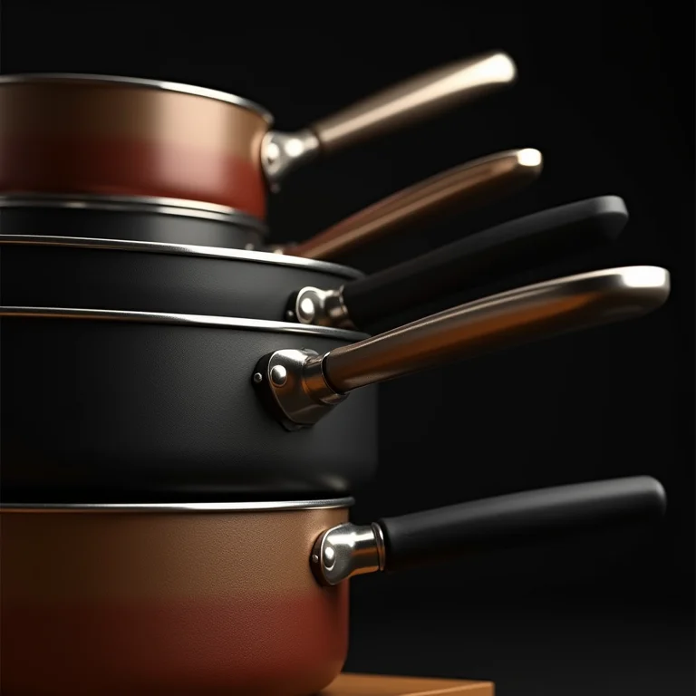 Tipos diferentes de panelas organizadas.