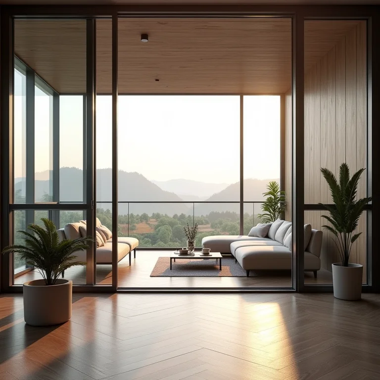 Varanda envidraçada com acústica ruim